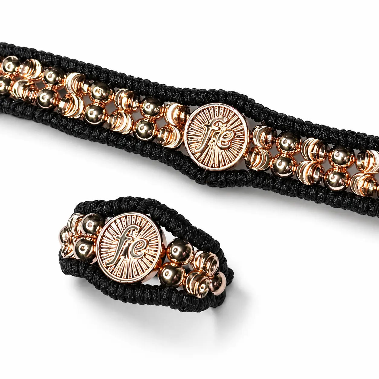 Set Pulsera + Anillo Tejido